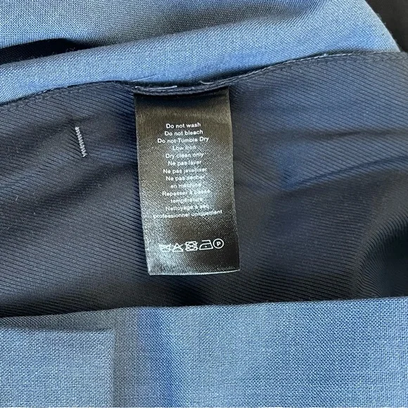 NWT Rag & Bone Blue Layla Slim Fit Ankle Pants - Picture 7 of 7